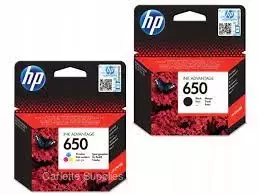 HP 650 ink cartridges